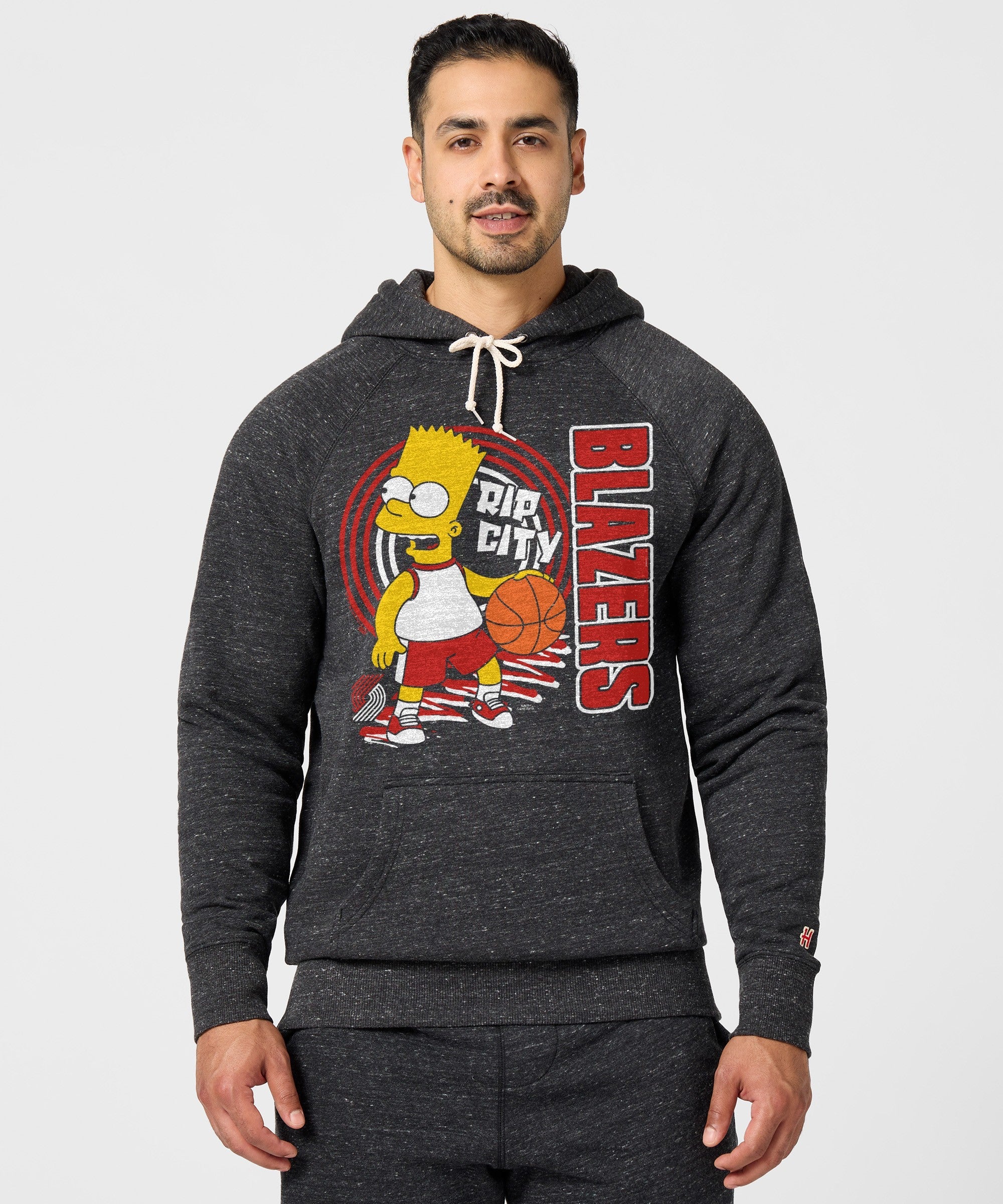 The Simpsons Bart x Portland Trail Blazers Hoodie