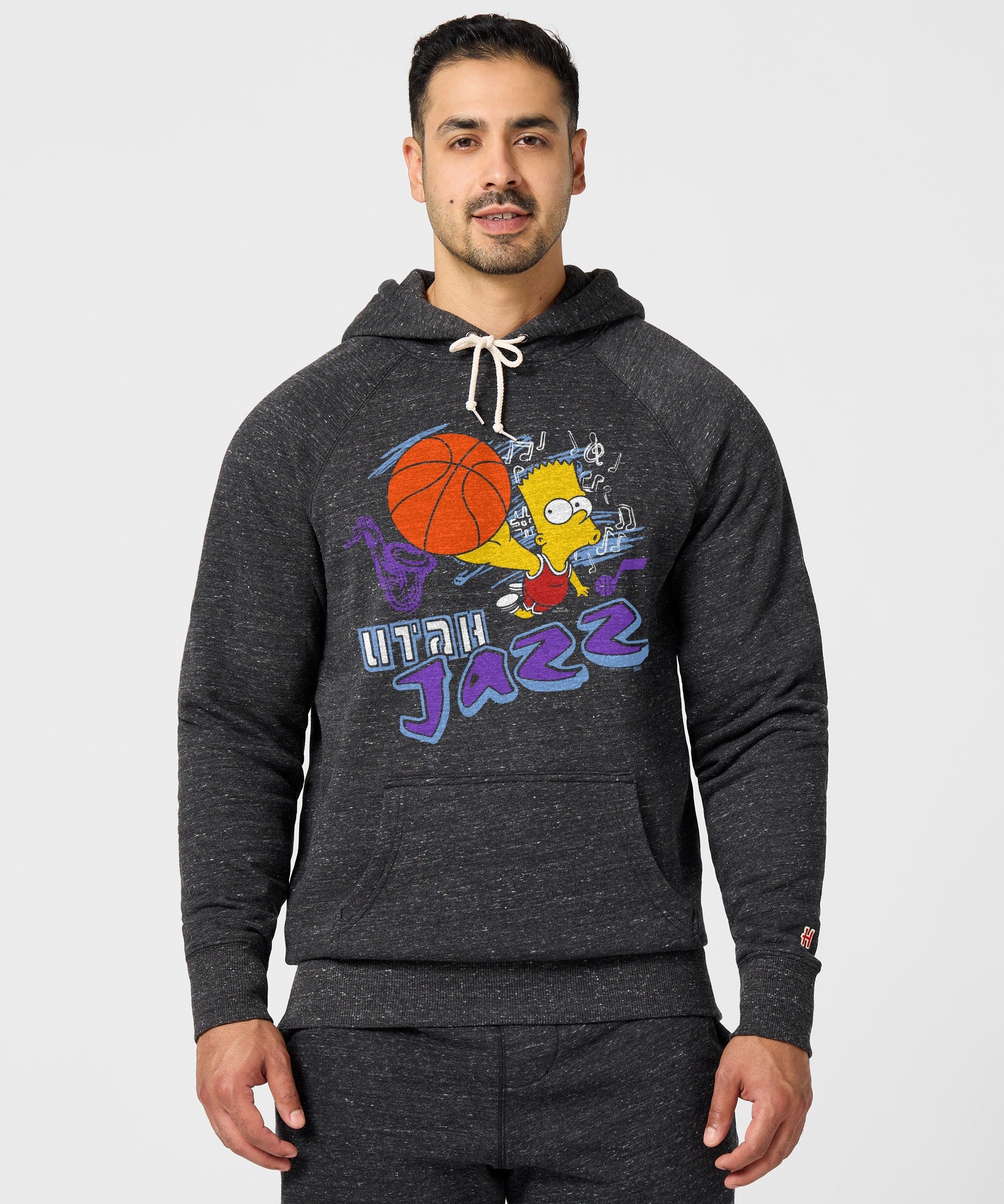 The Simpsons Bart x Utah Jazz Hoodie