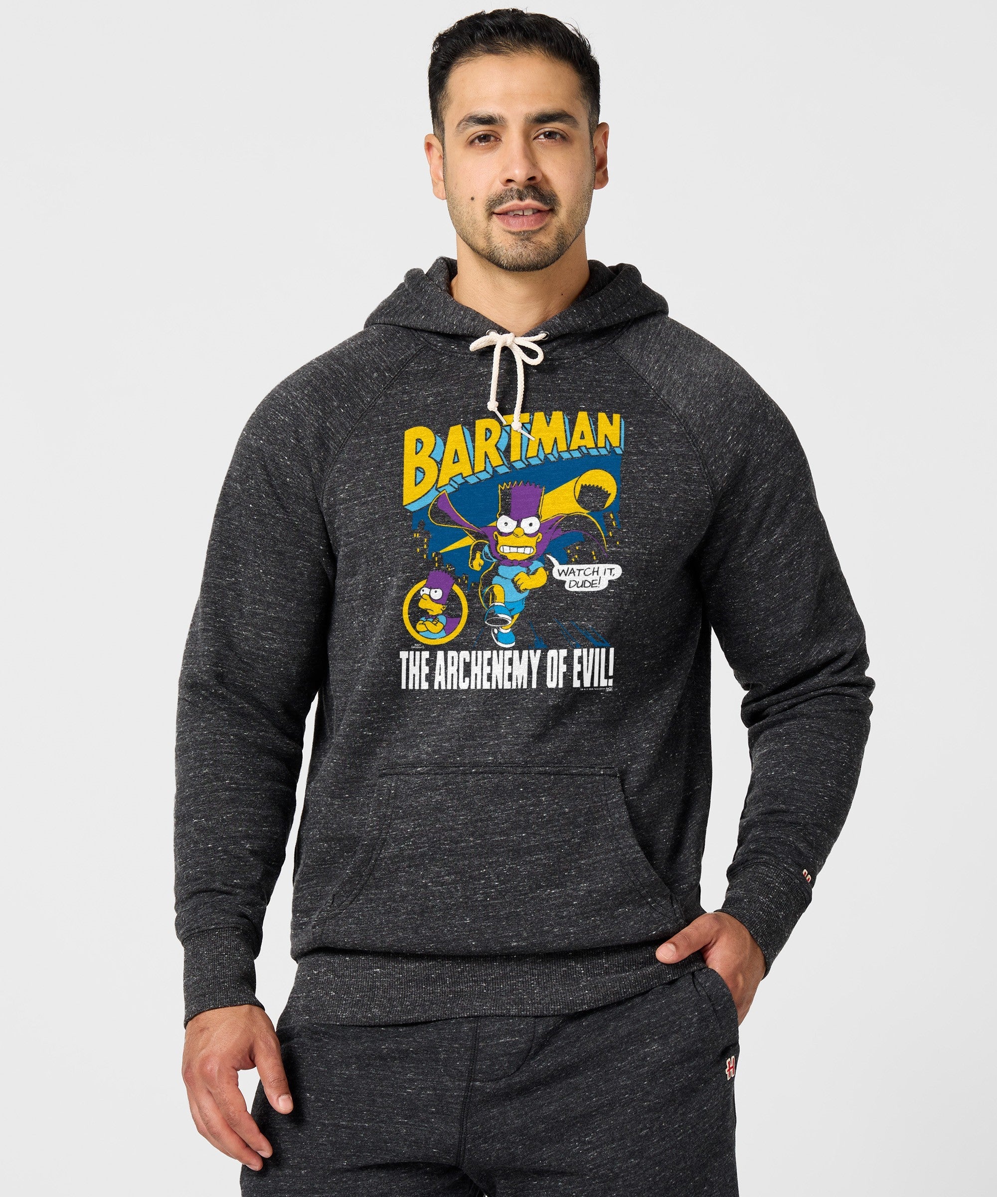 The Simpsons Bartman The Archenemy of Evil Hoodie