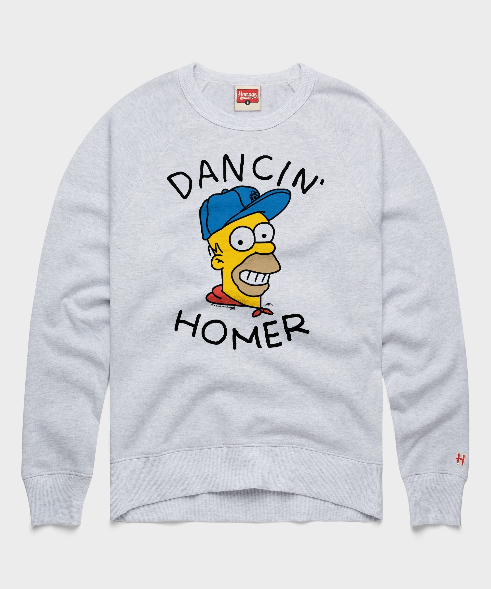 The Simpsons Dancin' Homer Crewneck