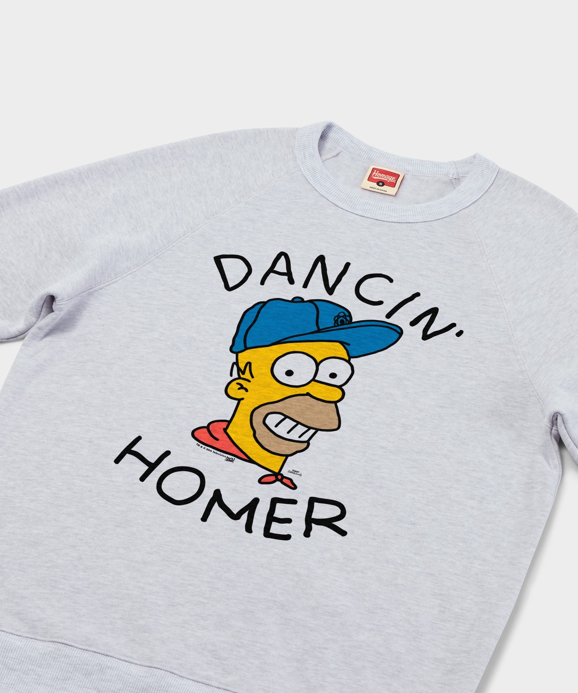 The Simpsons Dancin' Homer Crewneck