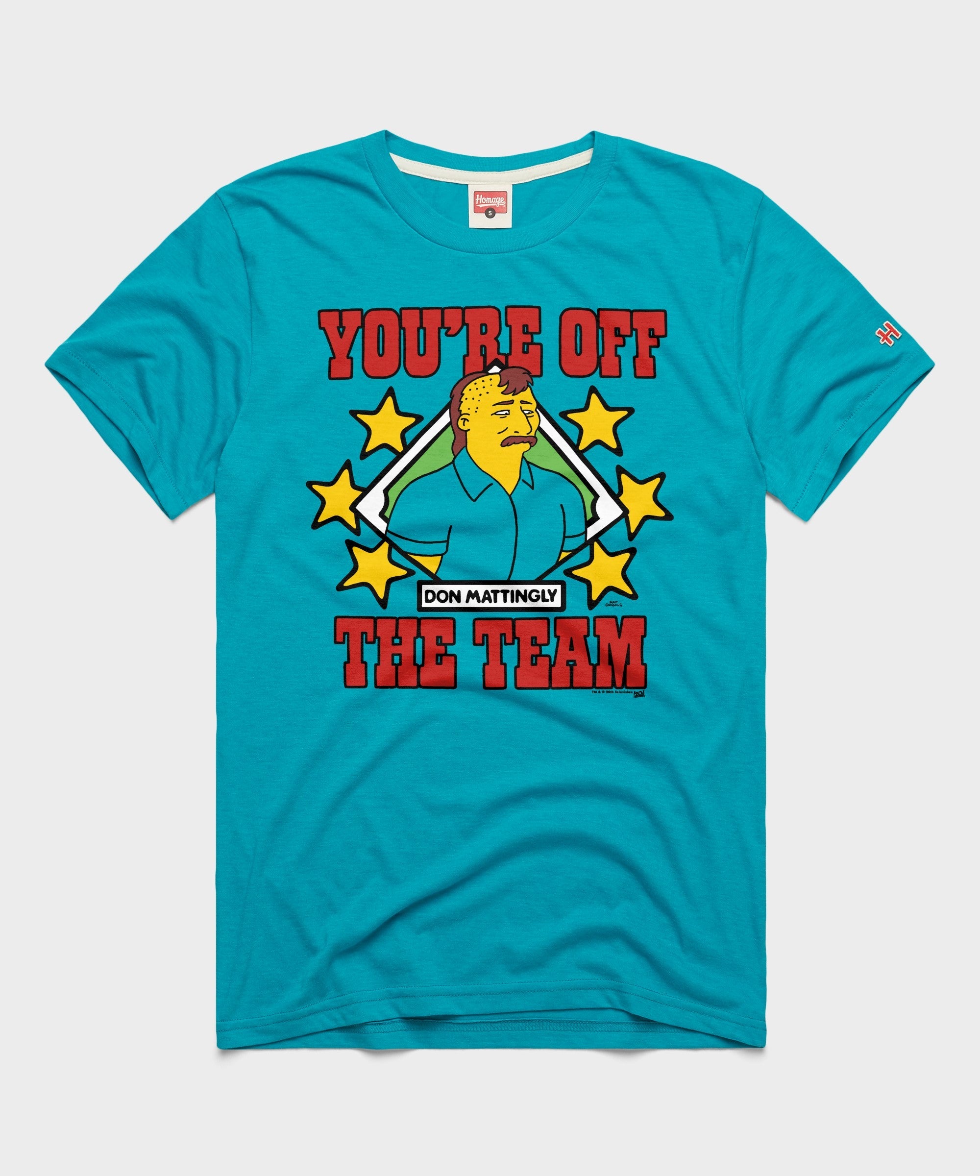 The Simpsons Don Mattingly You're Off The Team
