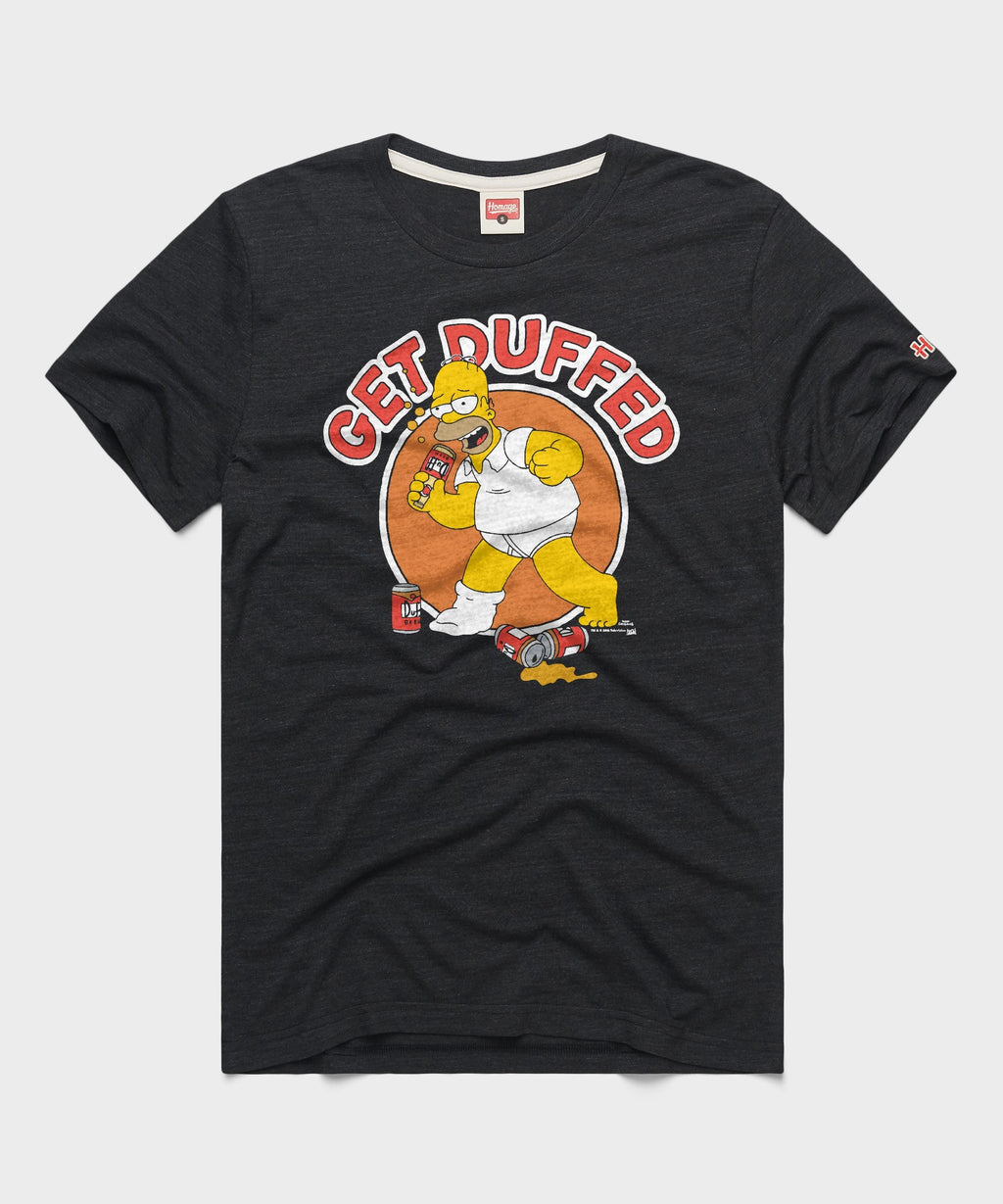 The Simpsons Homer Get Duffed