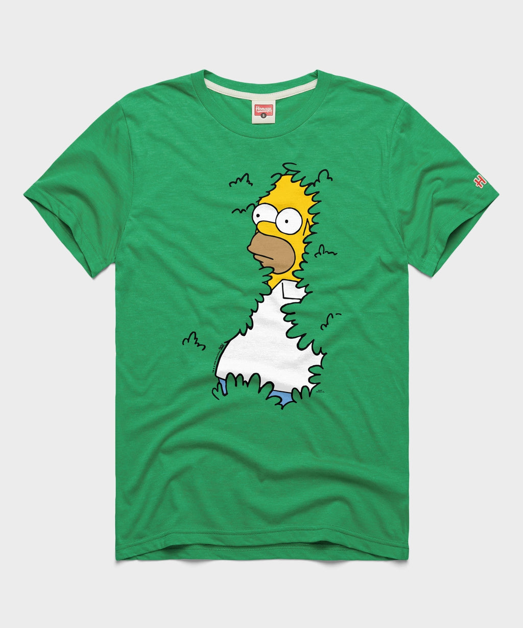 The Simpsons Homer In The Bushes