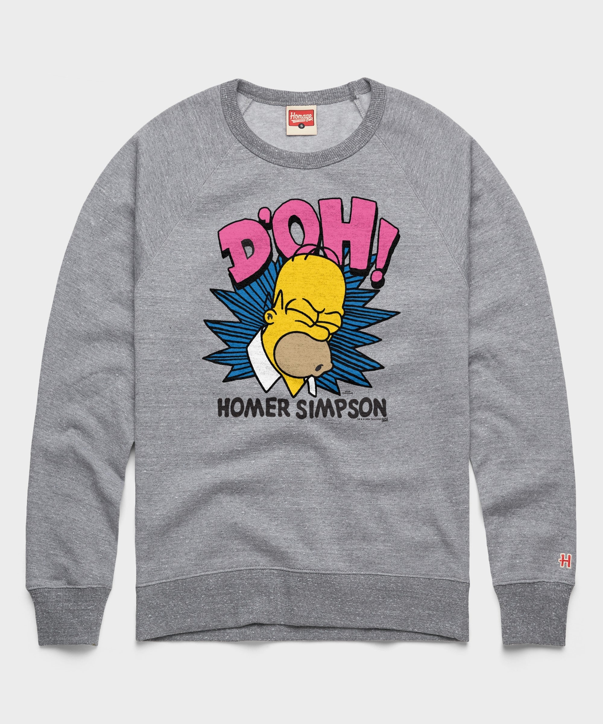 The Simpsons Homer Simpson D'oh Crewneck