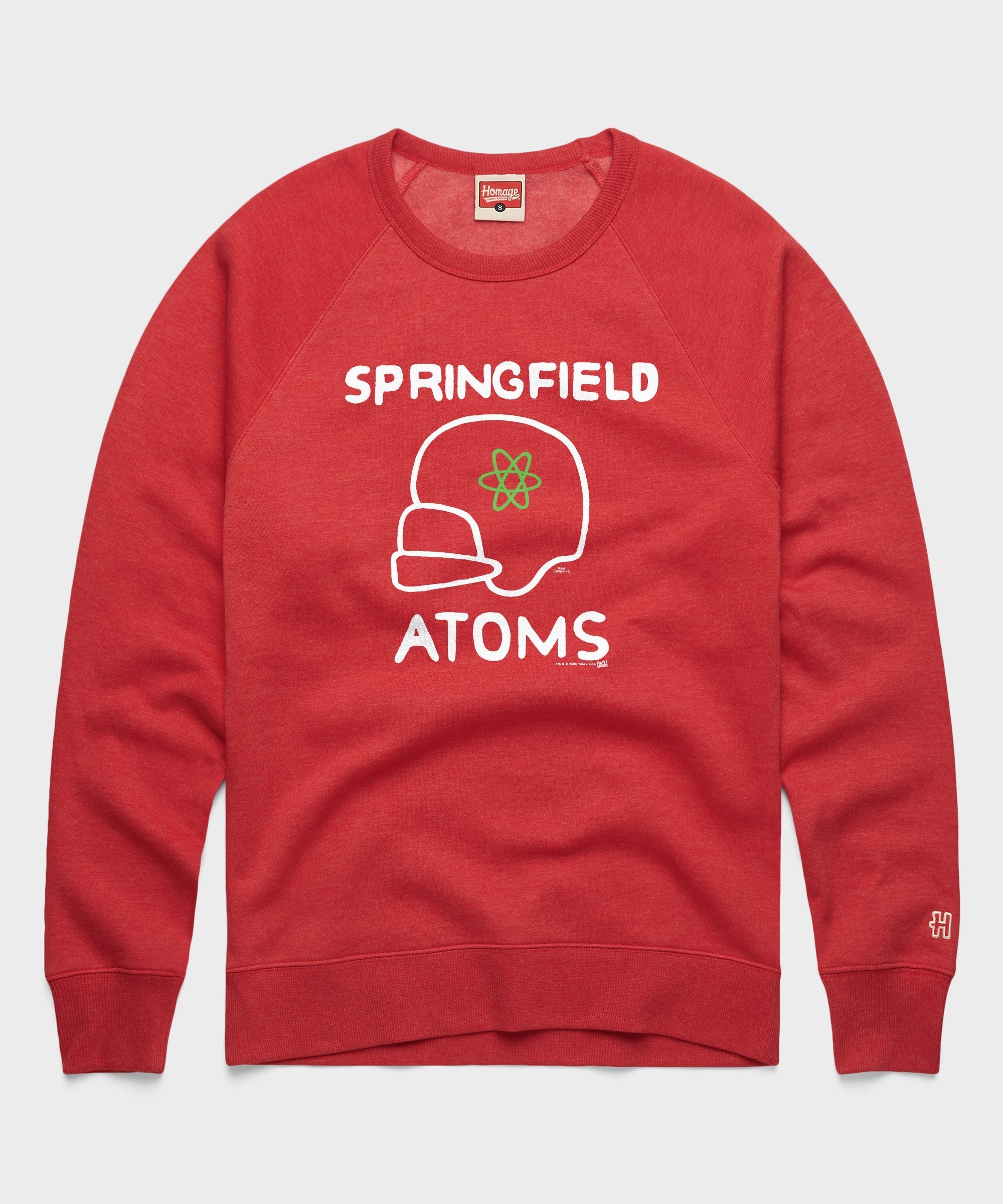 The Simpsons Springfield Atoms Crewneck