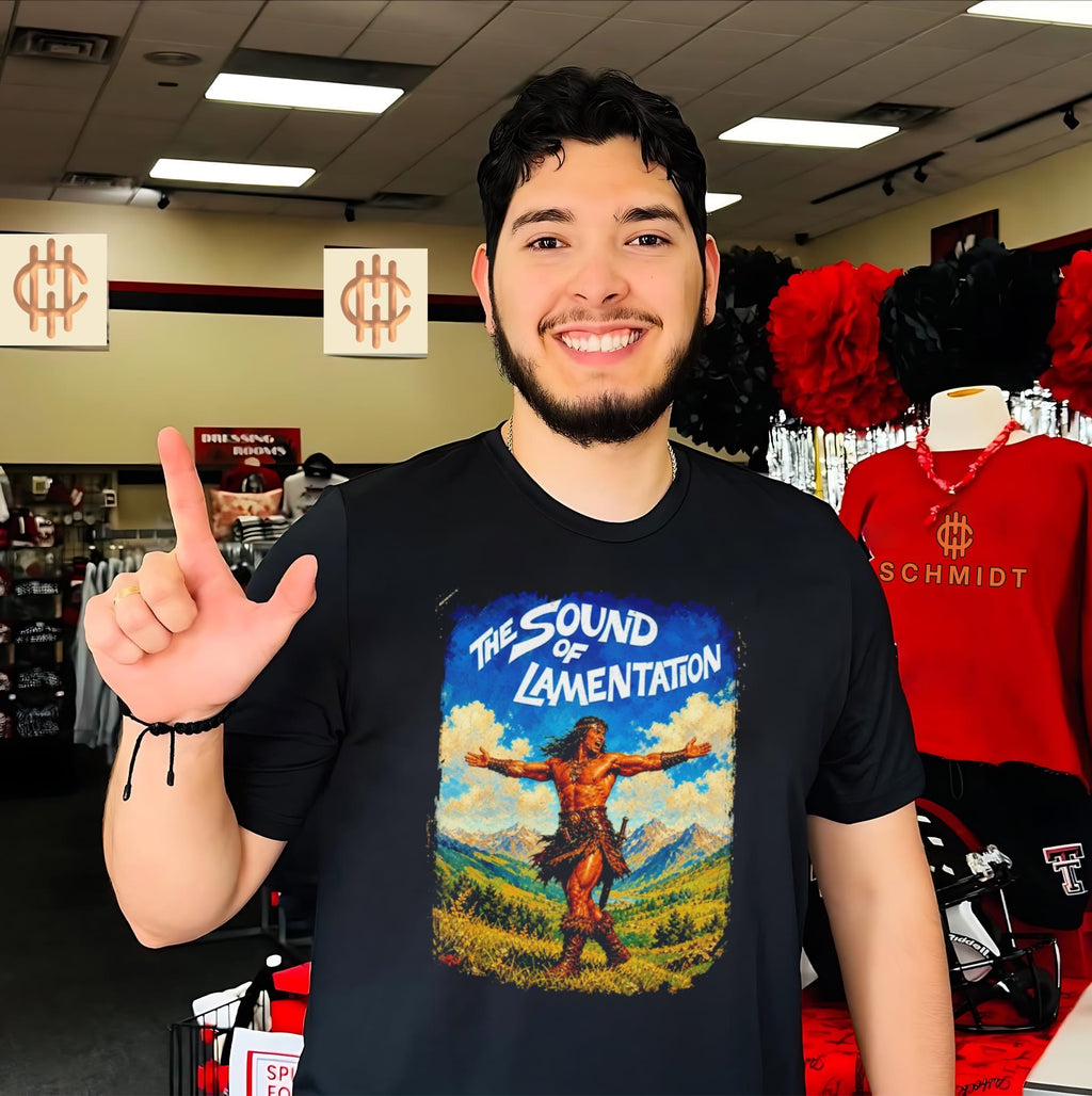 The Sound of Lamentation Arnold Schwarzenegger Conan the Barbarian shirt