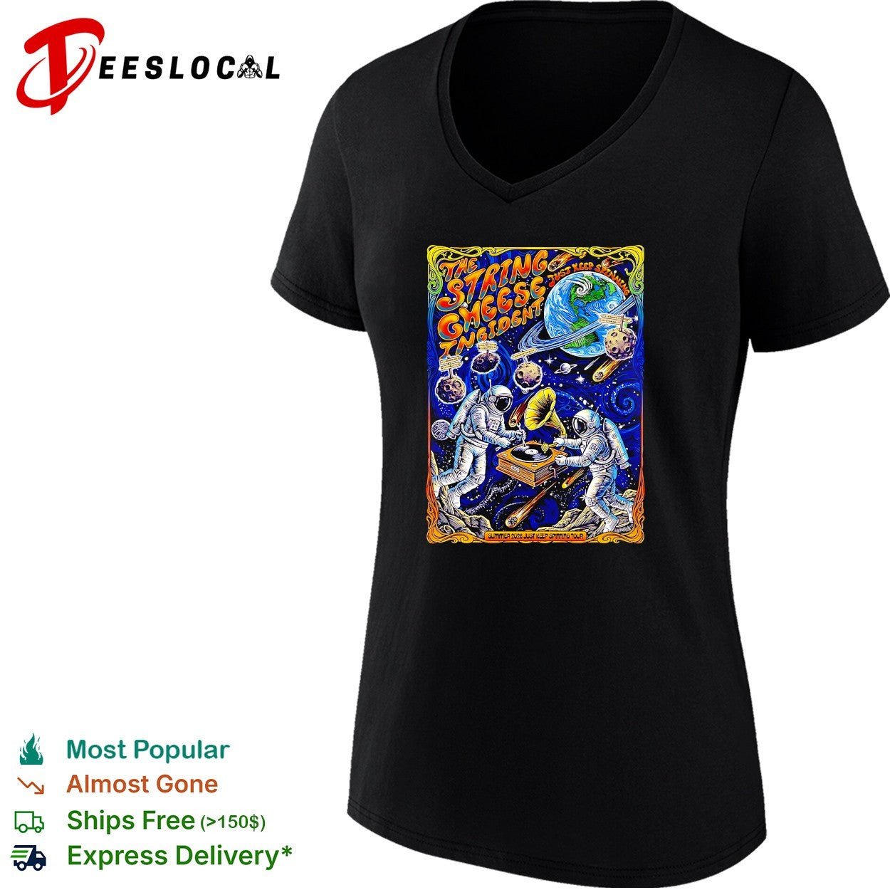The String Cheese Incident Summer 2026 From Alabama To Pennsylvania Spaced Out shirt