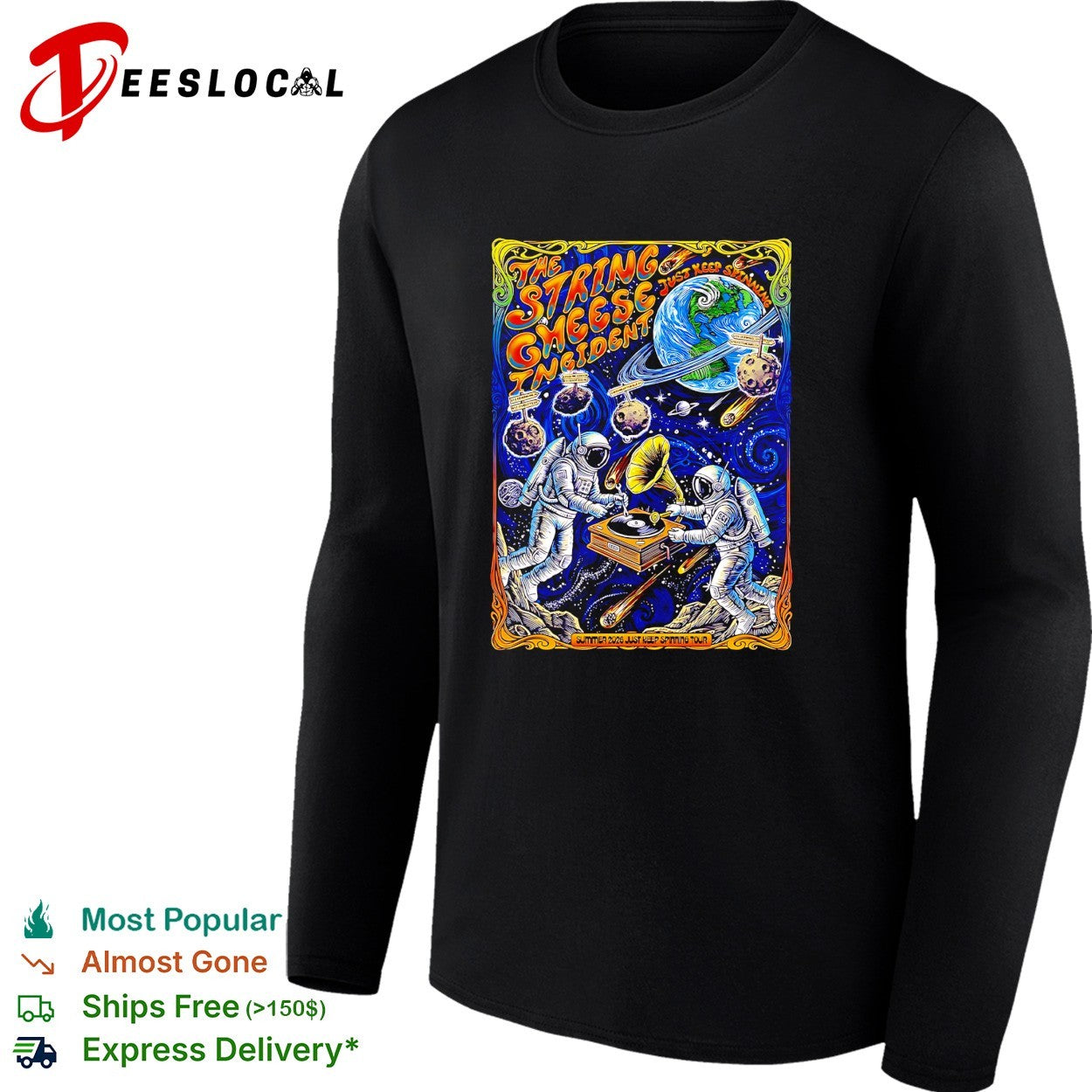 The String Cheese Incident Summer 2026 From Alabama To Pennsylvania Spaced Out shirt