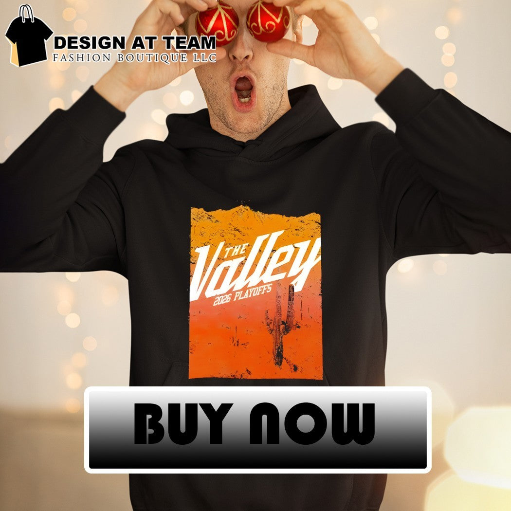 The Valley 2026 Playoffs Phoenix Suns New Era NBA shirt