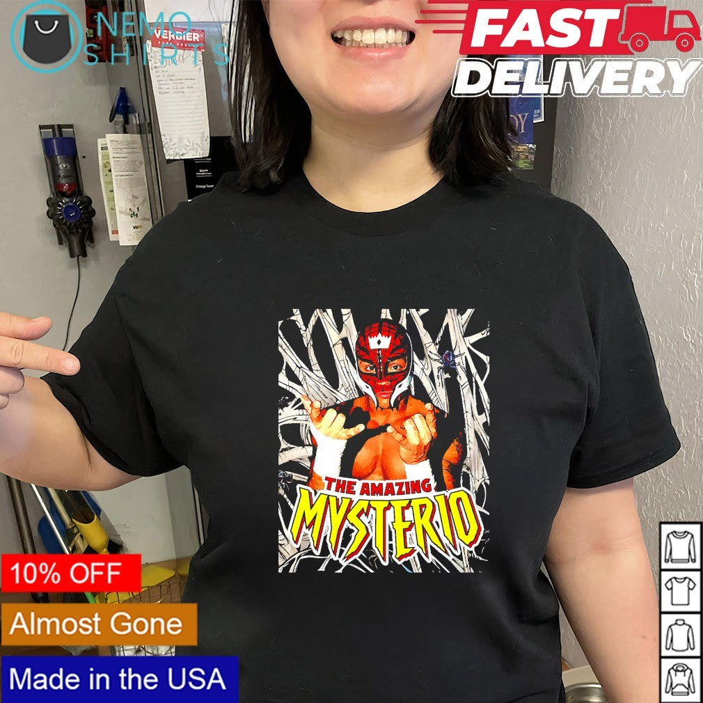 The amazing Rey Mysterio Spider-Man shirt