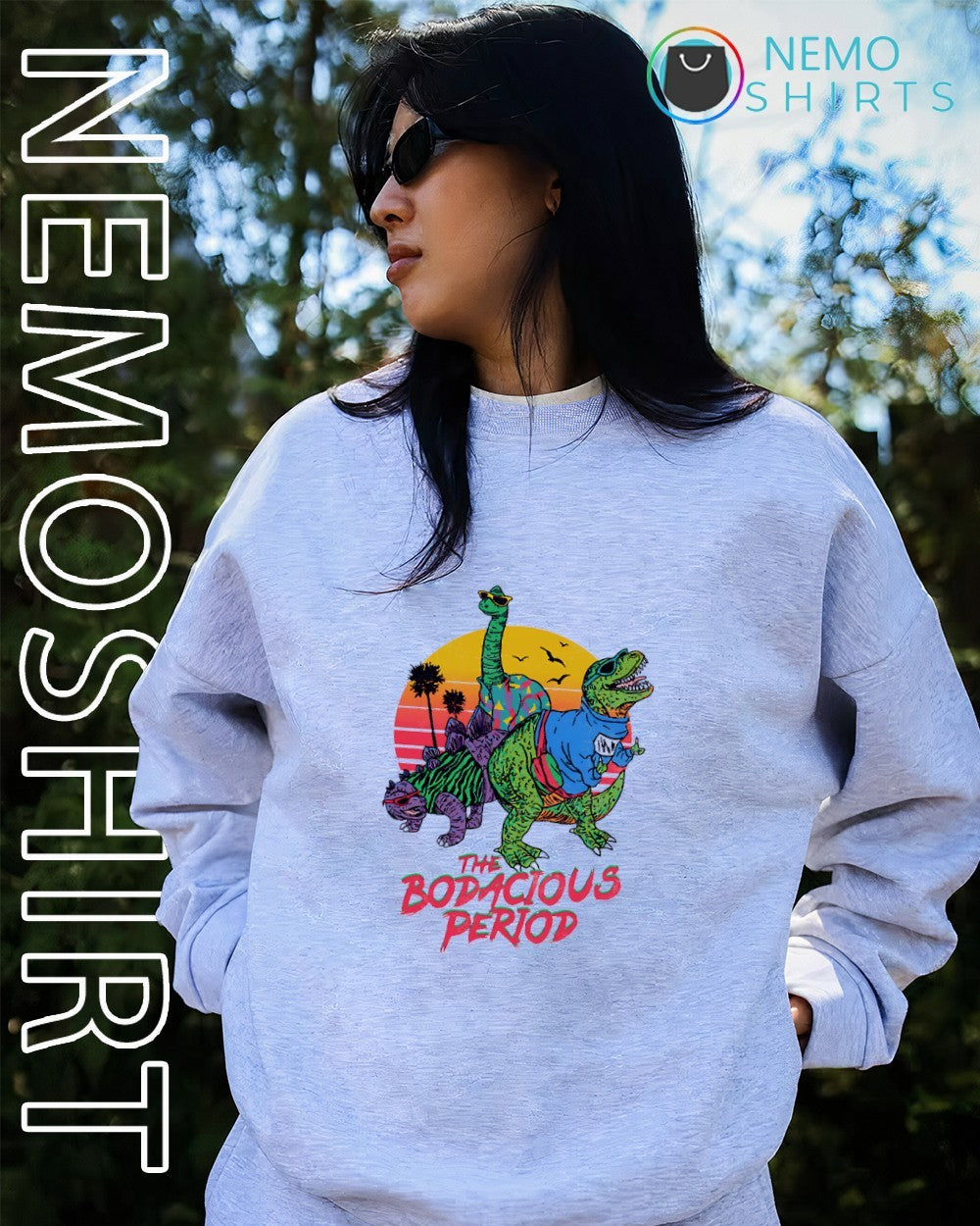 The bodacious period retro dinosaurs vintage shirt