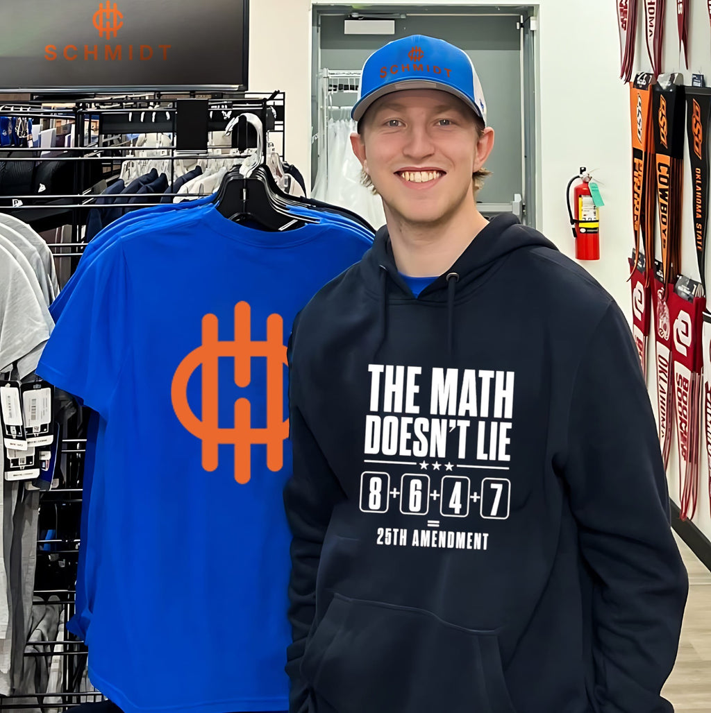The math doesn’t lie 8647 25th Amedment shirt