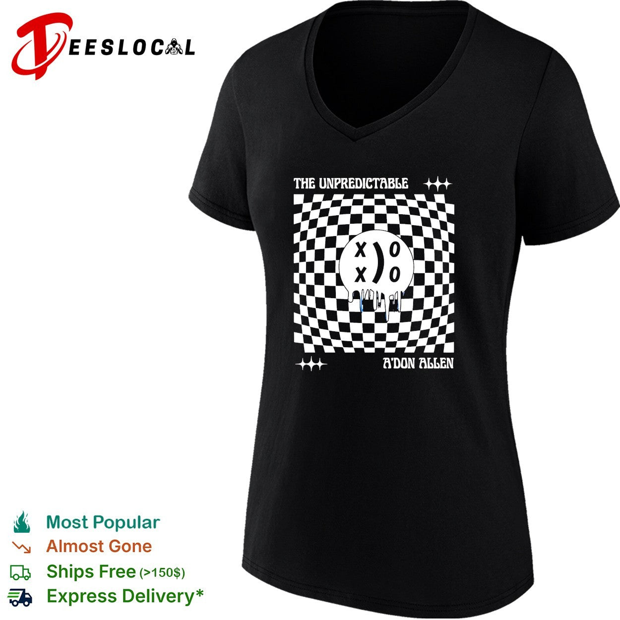 The unpredictable a’don allen shirt
