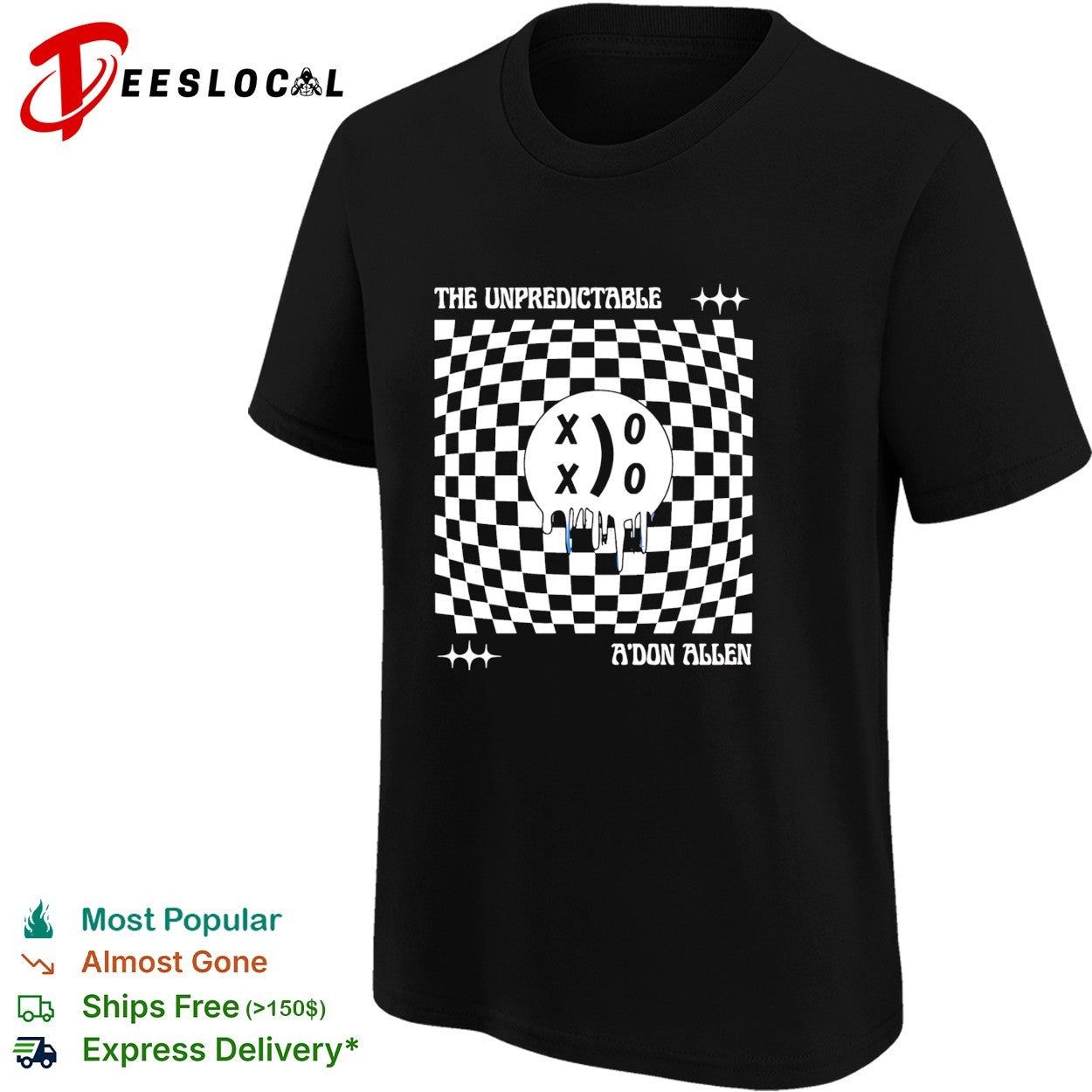 The unpredictable a’don allen shirt