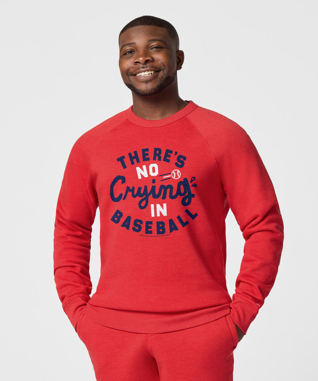 There's No Crying In Baseball Crewneck