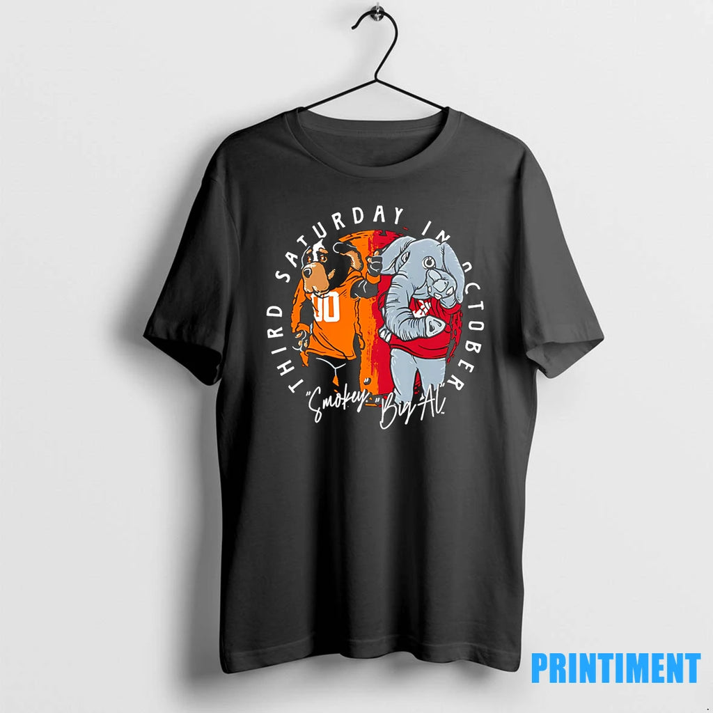 Third Saturday In October Smokey And Big Al Mascot Tshirts Sweater
