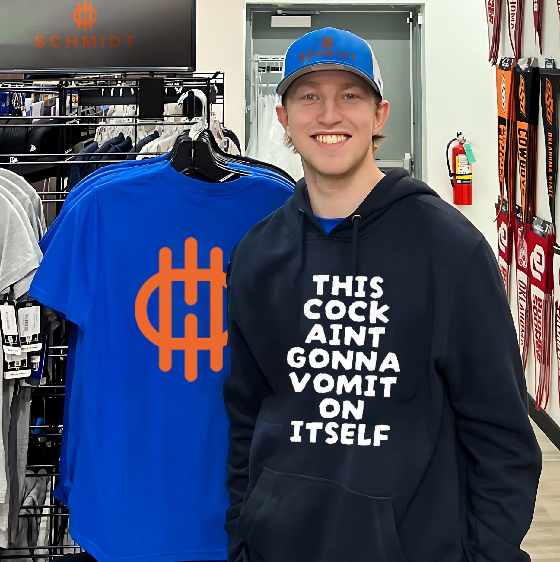 This Cock Aint Gonna Vomit on Itself funny shirt