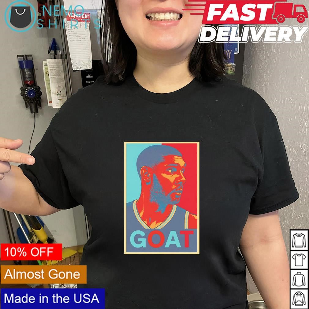 Tim Duncan GOAT San Antonio Spurs graphic shirt