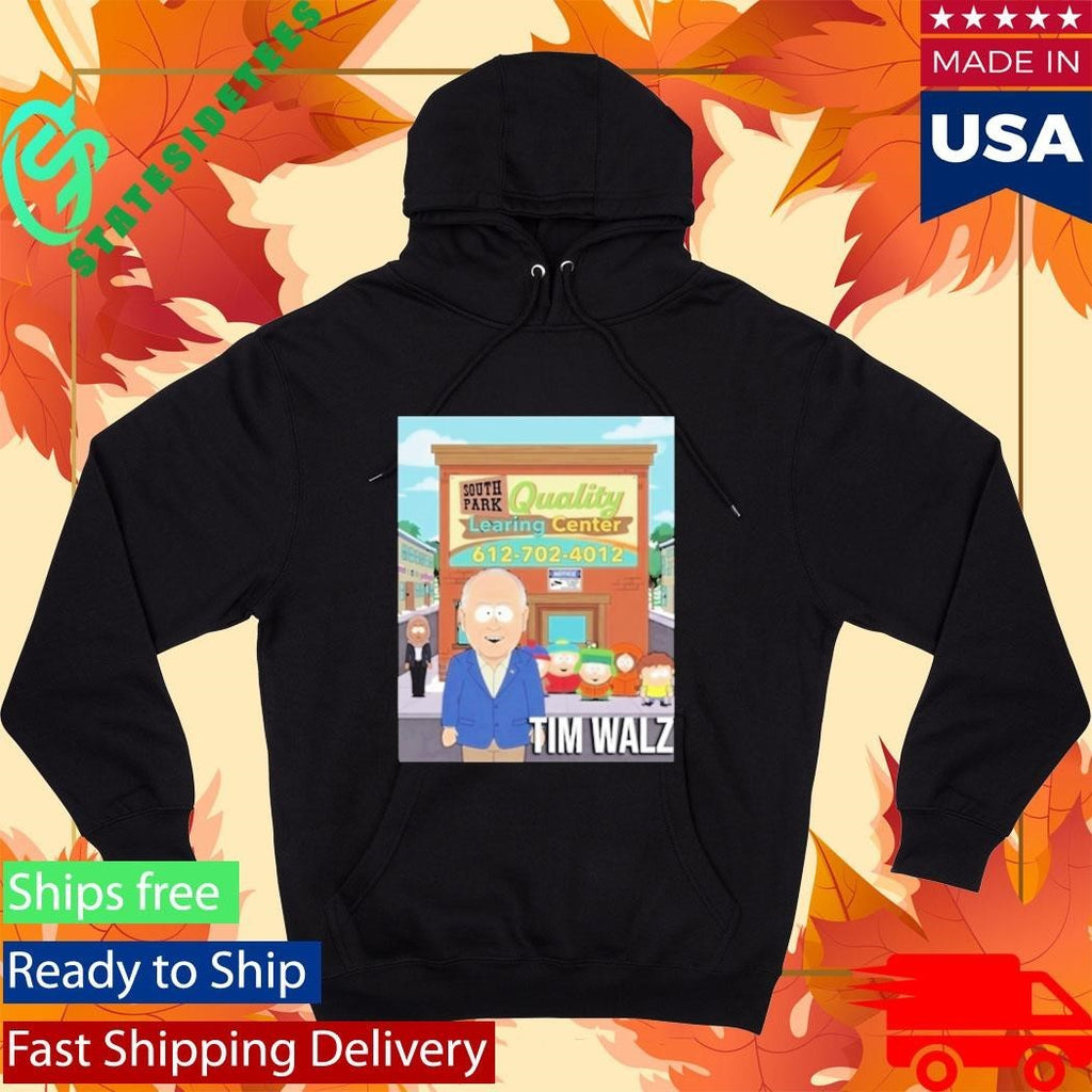 Tim Walz South Park Quality Learning Center Shirt