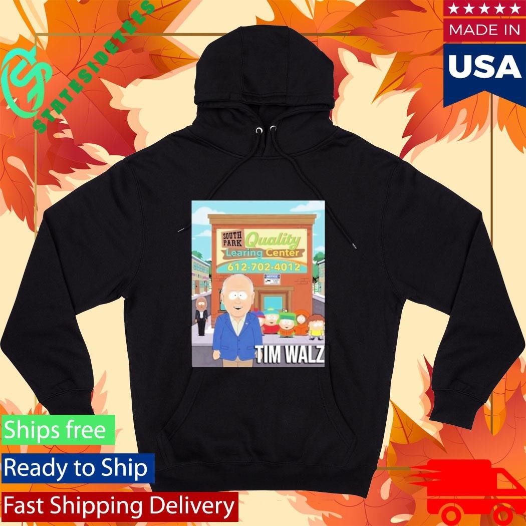 Tim Walz South Park Quality Learning Center Shirt