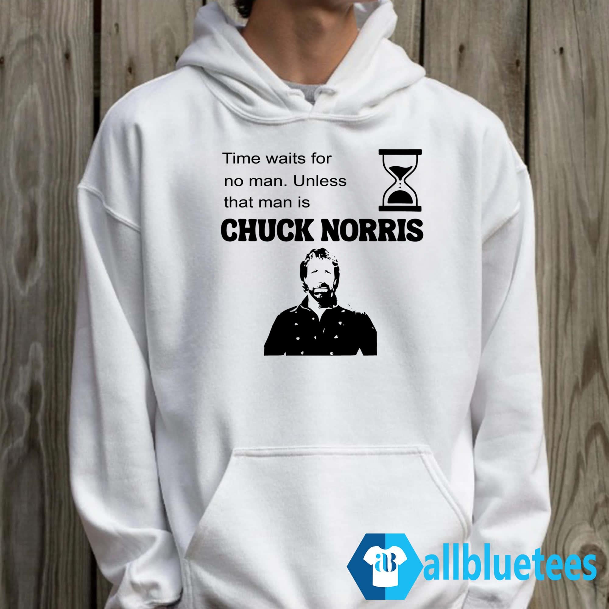 Time Waits For No Man Unless That Man Is Chuck Norris Shirt