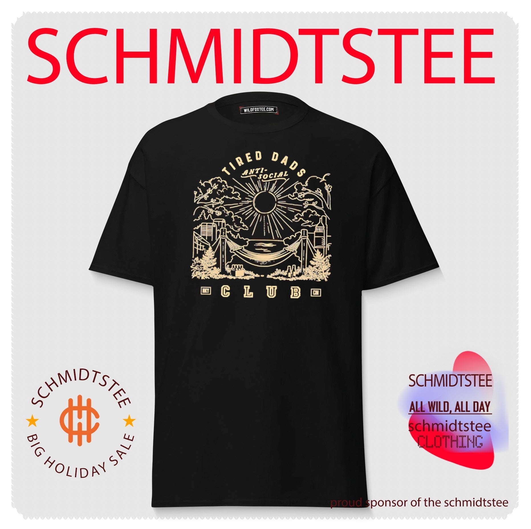 Tired Dads Anti-Social Club vintage shirt