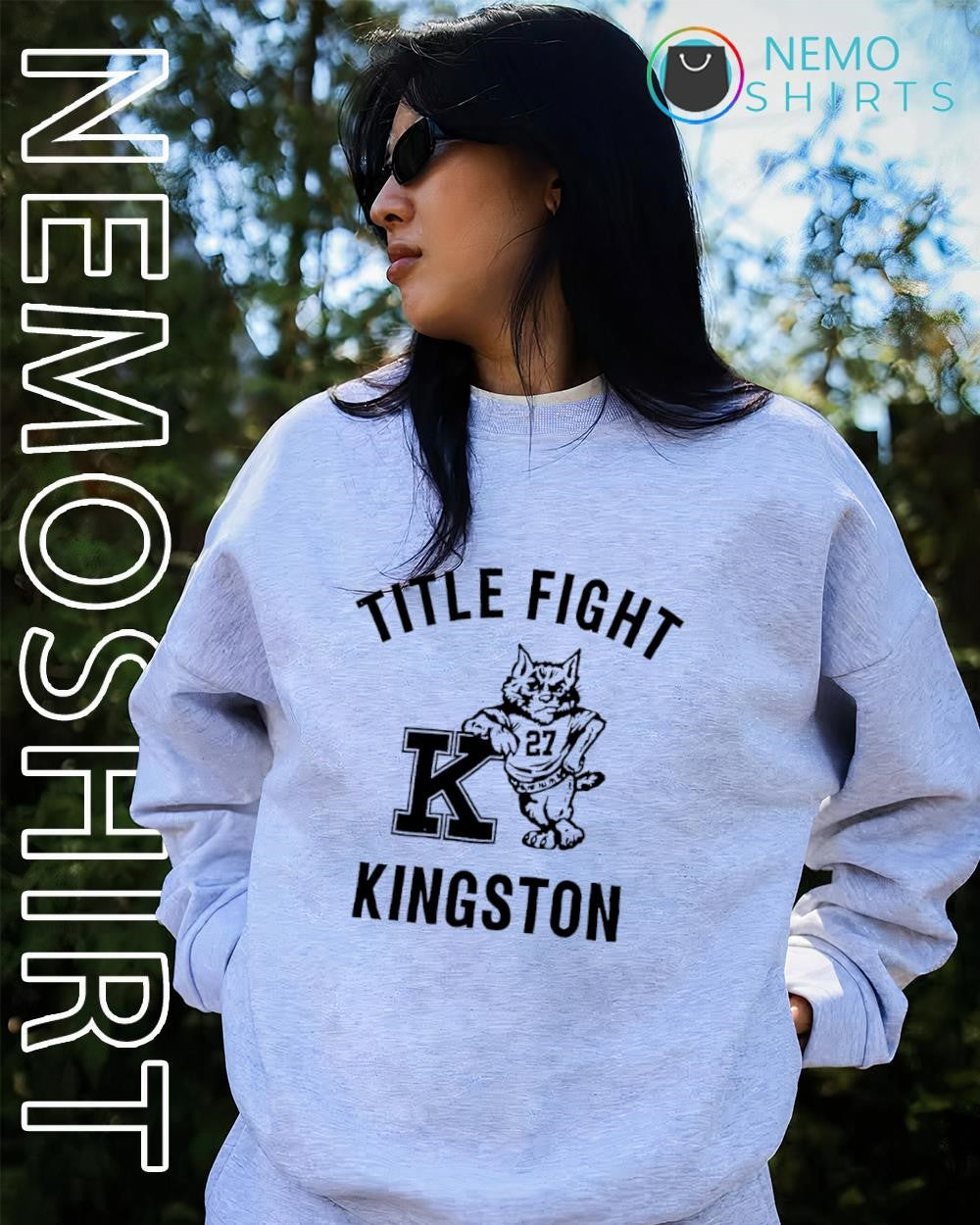 Title Fight Kingston PA mascot graphic shirt
