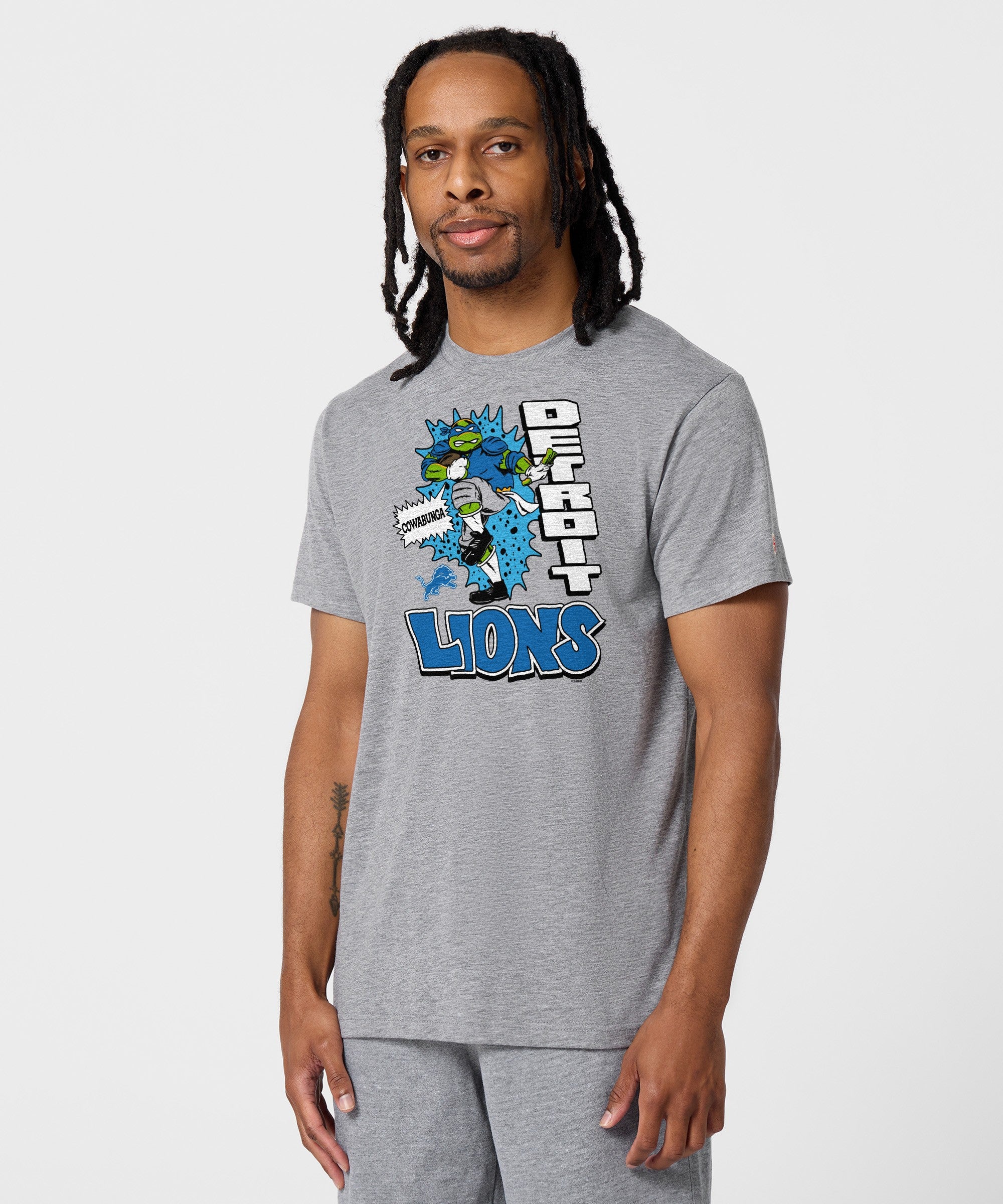 TMNT Leonardo x Detroit Lions