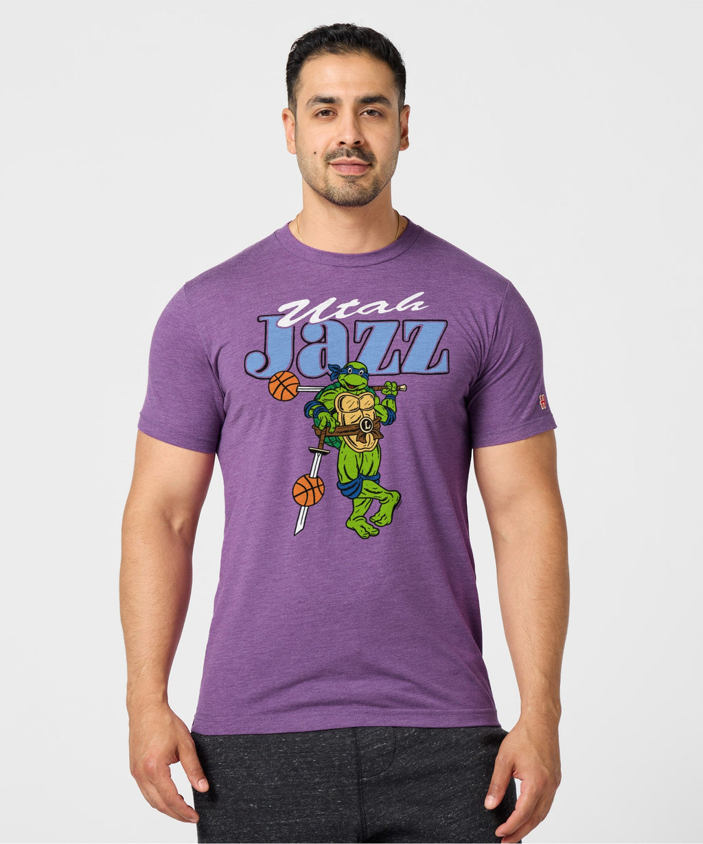 TMNT Leonardo X Utah Jazz