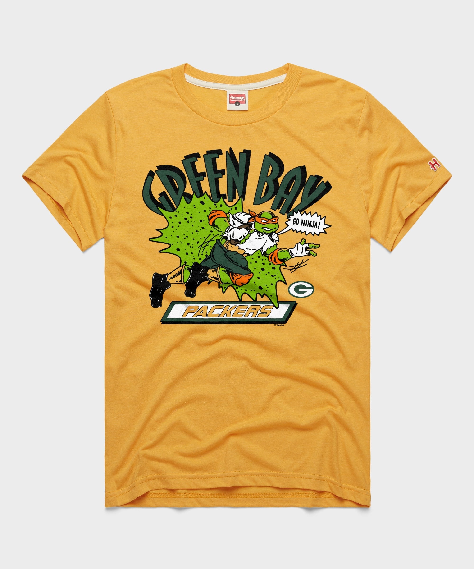 TMNT Michelangelo x Green Bay Packers