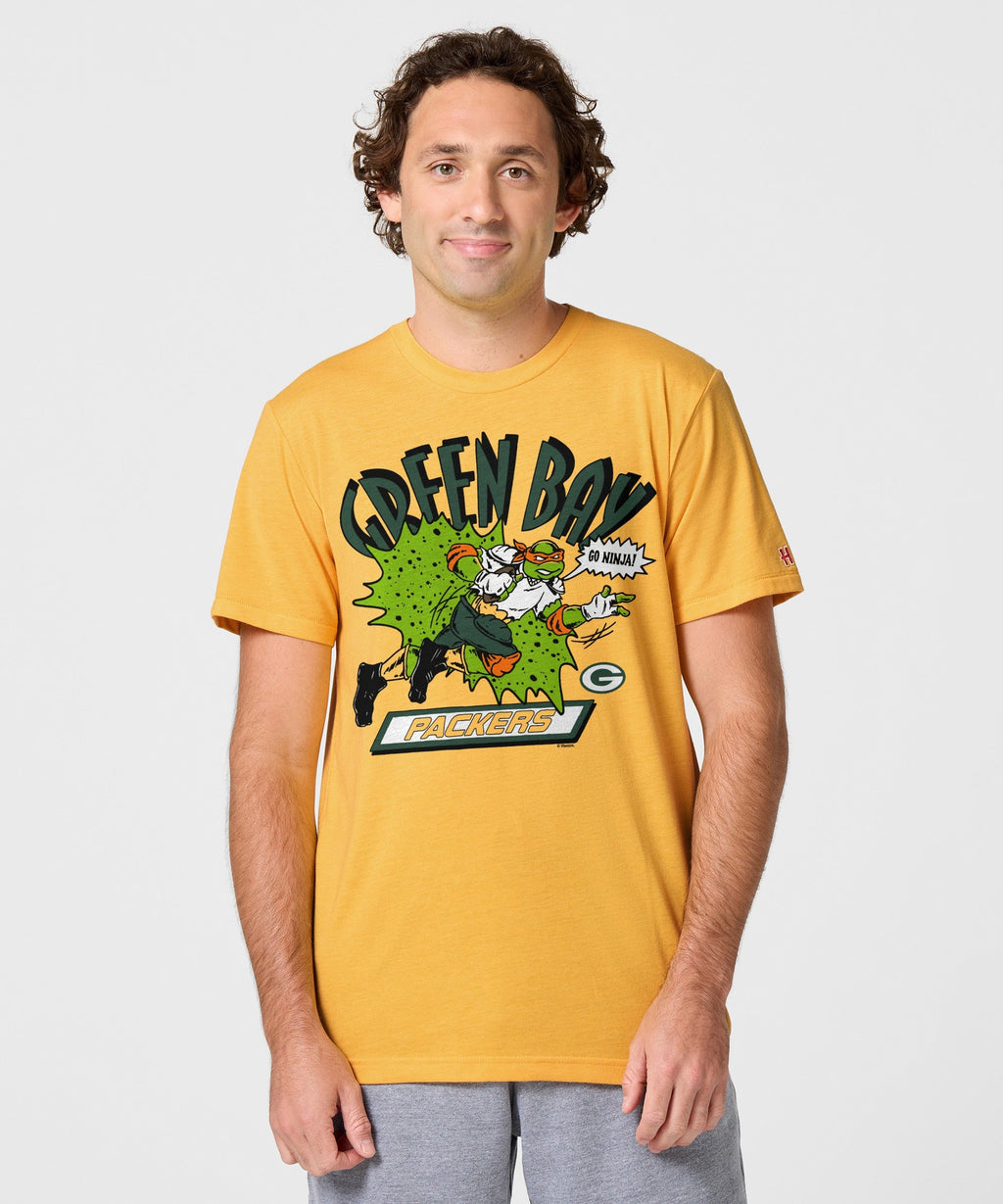 TMNT Michelangelo x Green Bay Packers