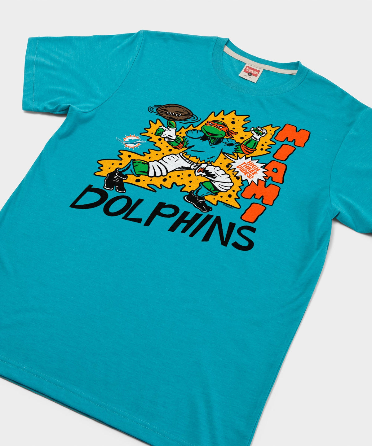 TMNT Michelangelo x Miami Dolphins
