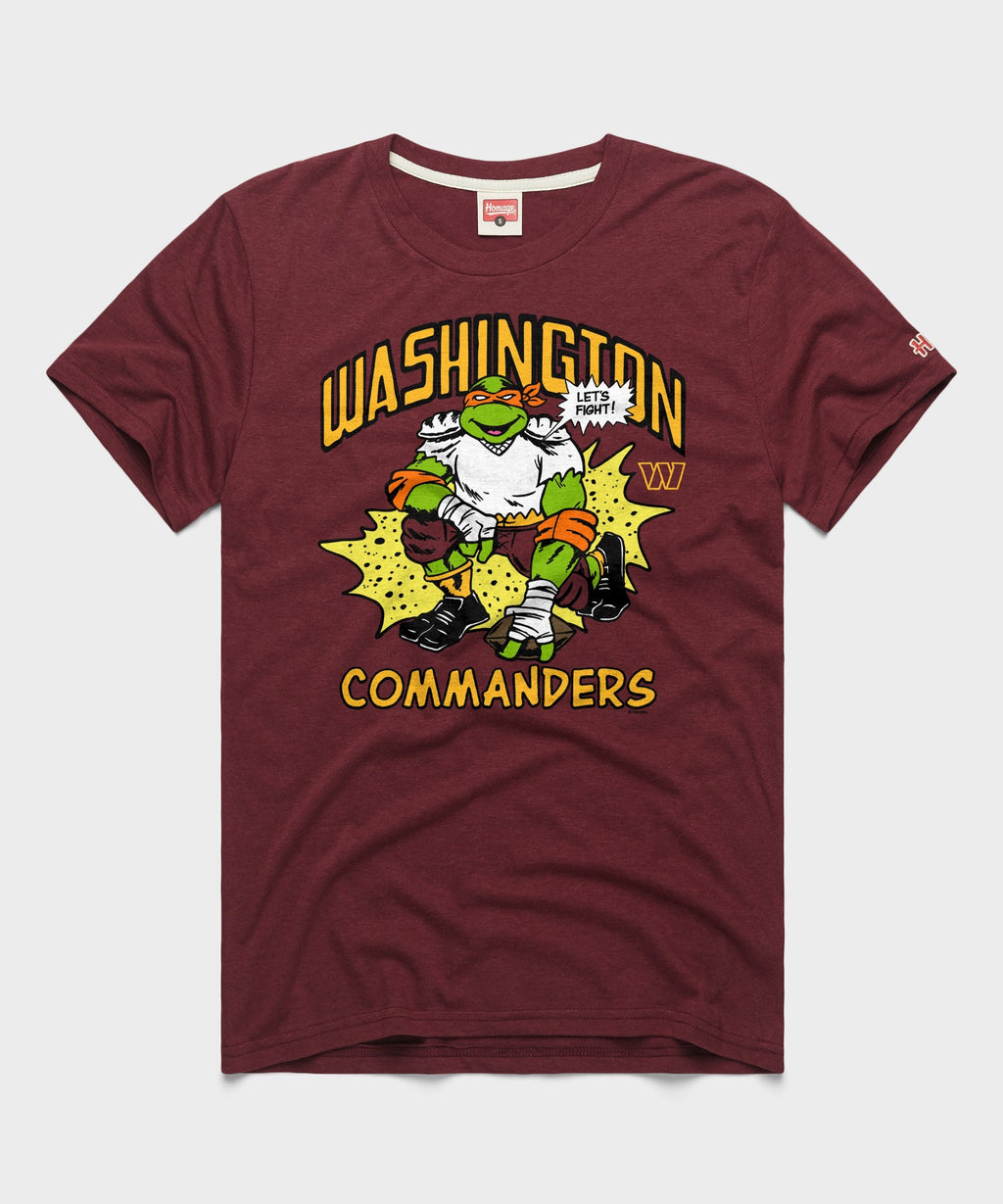 TMNT Michelangelo x Washington Commanders