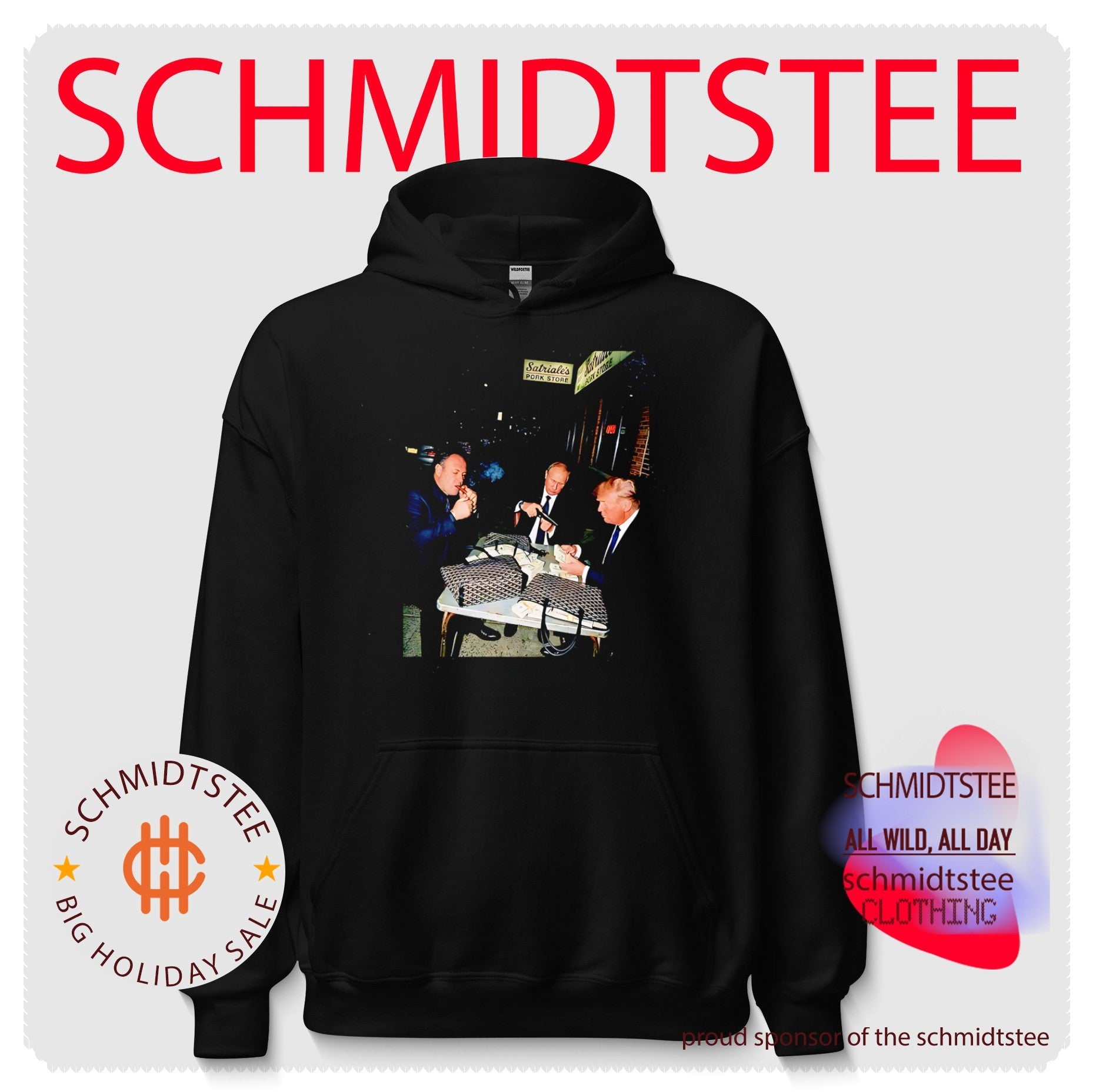 Tony Soprano Vladimir Putin and Donald Trump gangster shirt