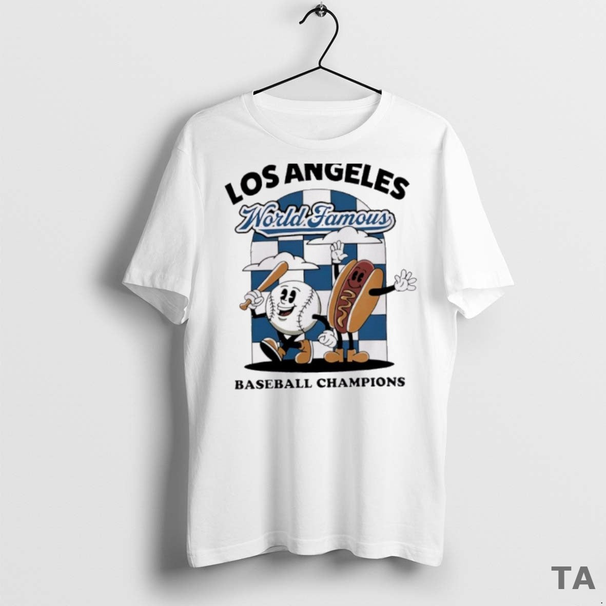 Top Awesome La Dodgers World Series Merch Los Angeles Dodgers World Famous Baseball Champions Shirt Hoodie Sweatshirt