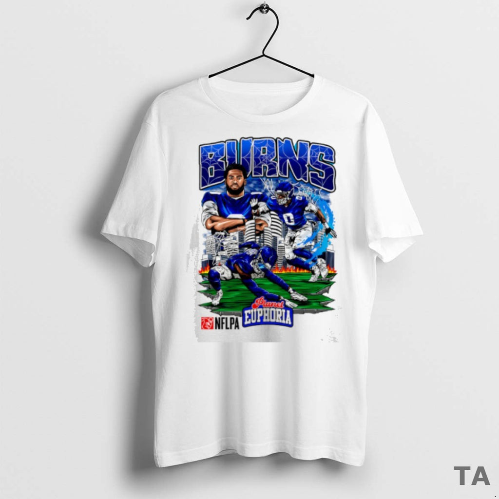 Top Brian Burns 0 New York Giants Football Comic T Shirt Sweater