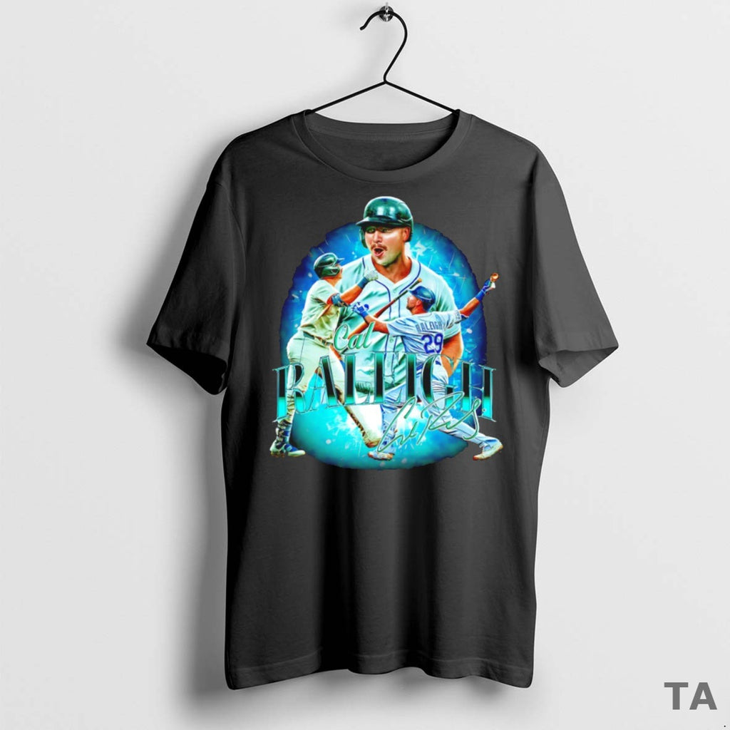 Top Cal Raleigh Seattle Mariners Baseball Signature Graphic T Shirt Sweater