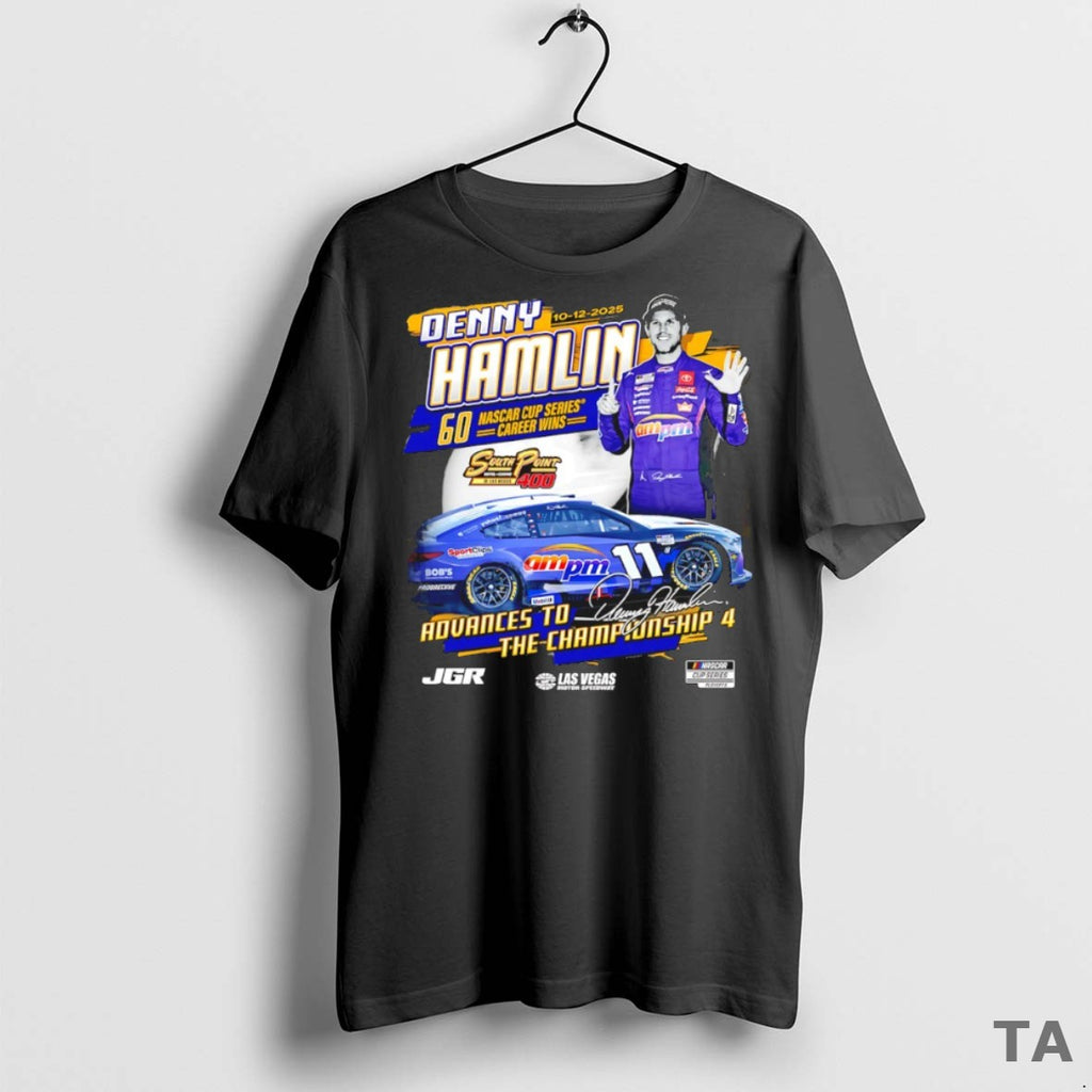 Top Denny Hamlin 2025 South Point 400 Race Winner Advances To The Championship 4