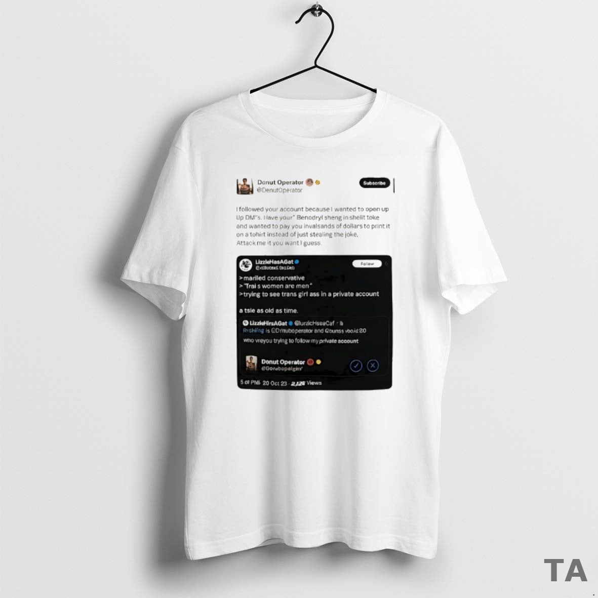 Top Donut Operator I Followed Your Account Because I Wanted To Open Up Up Dms Shirt Hoodie Sweatshirt | PurePodTees.com