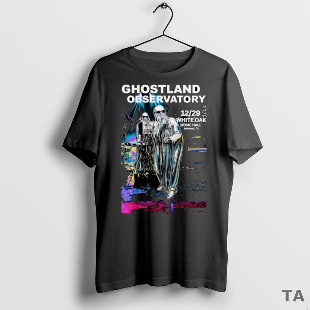 Top Ghostland Observatory Houston Tx December 29 2025 T Shirt Sweater