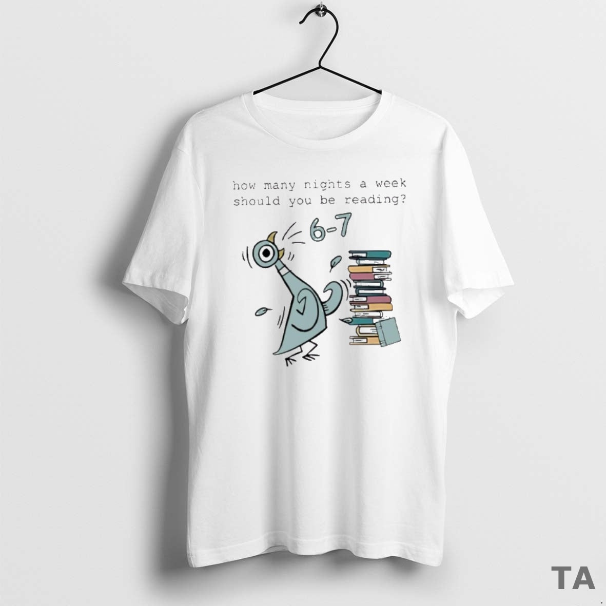 Top How Many Nights A Week Should You Be Reading 6 7 Funny Shirt Hoodie Sweatshirt | PurePodTees.com