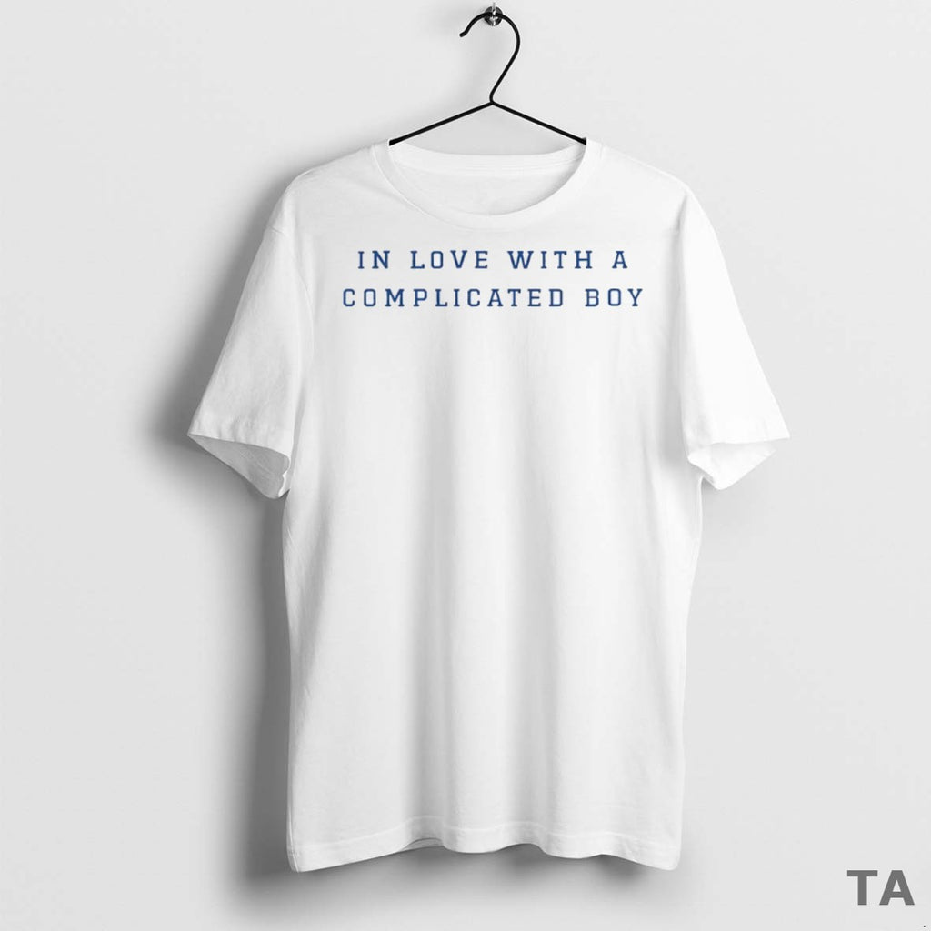 Top In Love With A Complicated Boy T Shirt Sweater
