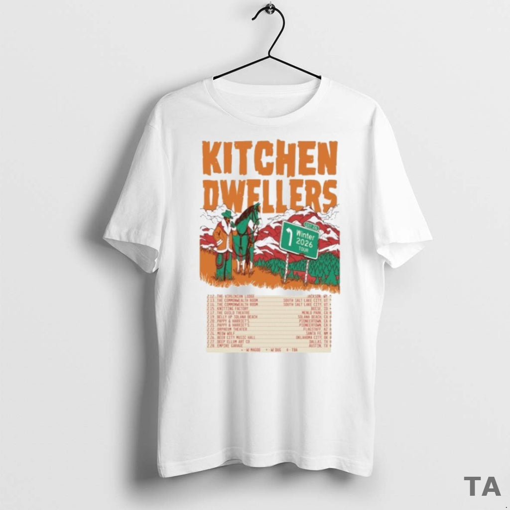 Top Kitchen Dwellers Winter Tour 2026 T Shirt Sweater