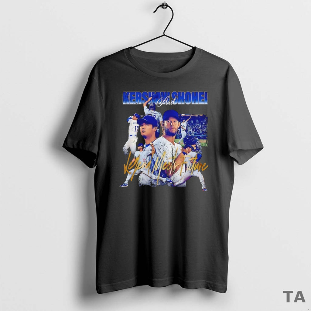 Top Legend Meets Future Shohei Ohtani And Clayton Kershaw Los Angeles Dodgers Vintage Shirt Hoodie Sweatshirt
