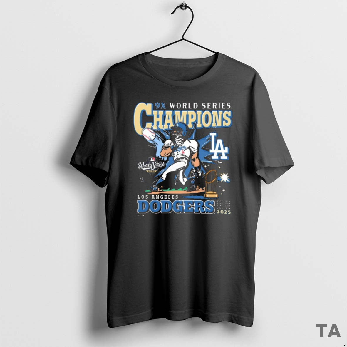 Top Los Angeles Dodgers Win Toronto Blue Jays 2025 9x Mlb World Series Champions 47 Shirt Hoodie Sweatshirt | PurePodTees.com