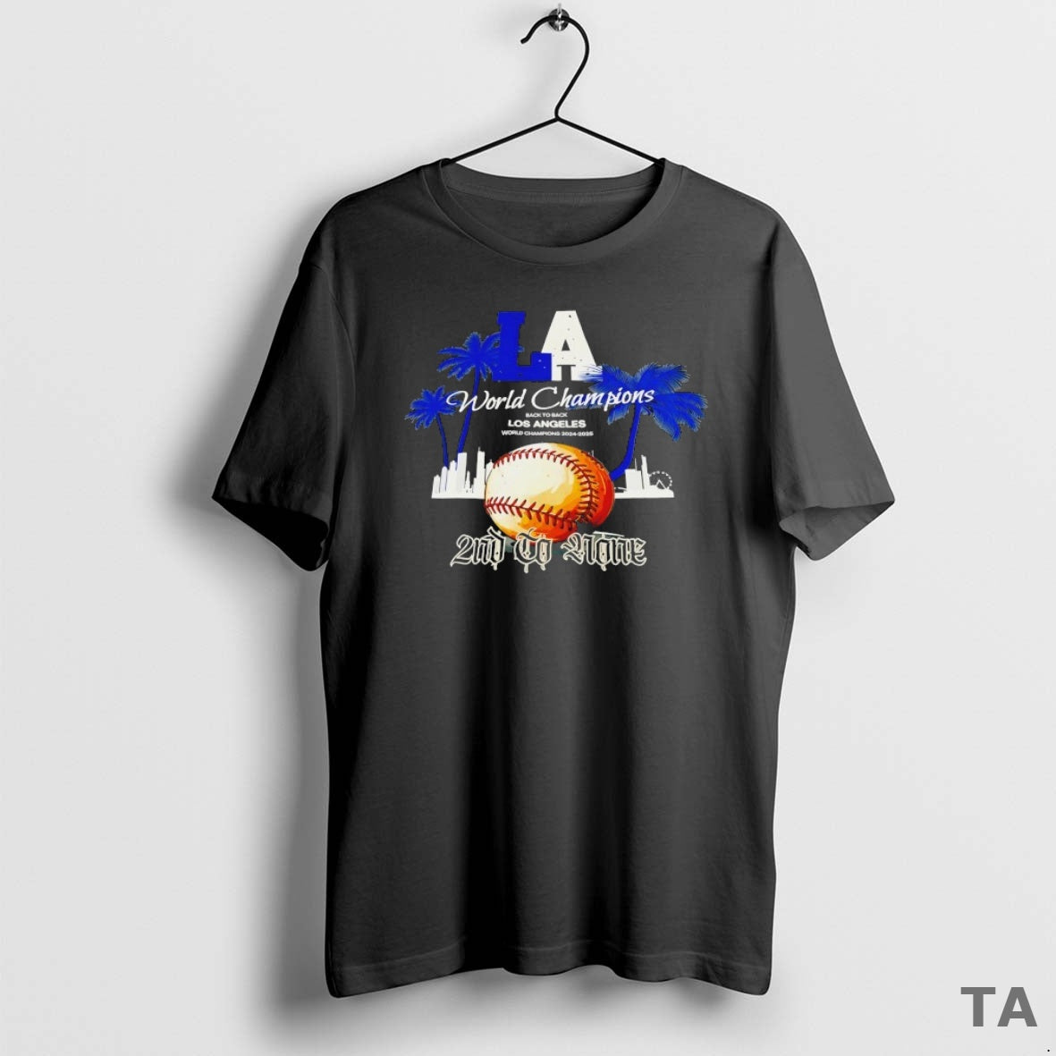 Top Los Angeles Dodgers Back To Back 2024 2025 World Series Champions Palm Tree Shirt Hoodie Sweatshirt | PurePodTees.com