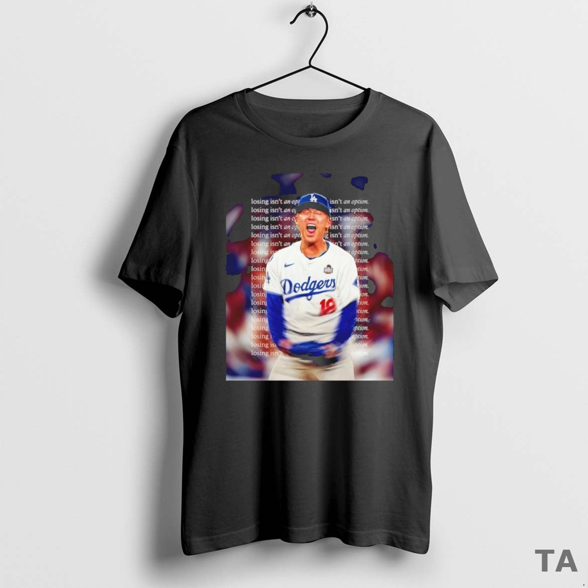 Top Losing Isnt An Option Yoshinobu Yamamoto Los Angeles Dodgers 2025 World Series Champions Mvp Shirt Hoodie Sweatshirt
