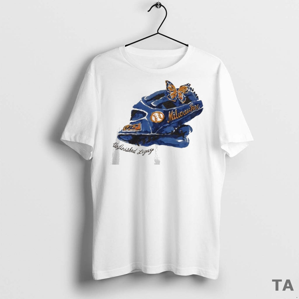 Top Milwaukee Brewers Unfinished Legacy Butterfly T Shirt Sweater