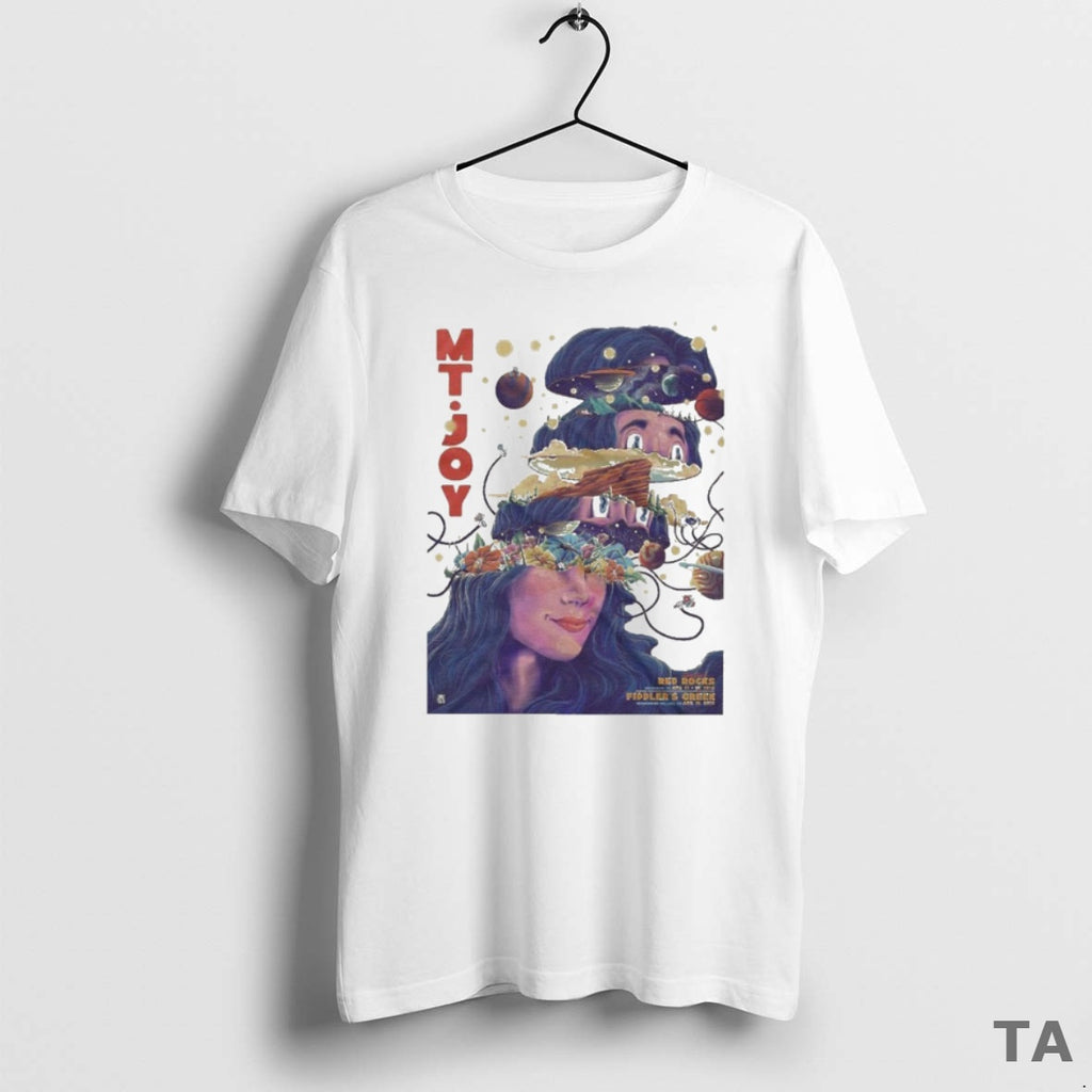 Top Mt Joy Colorado Live From Red Rocks Morrison Colorado On August 13 14 And Shirt Hoodie Sweatshirt | PurePodTees.com